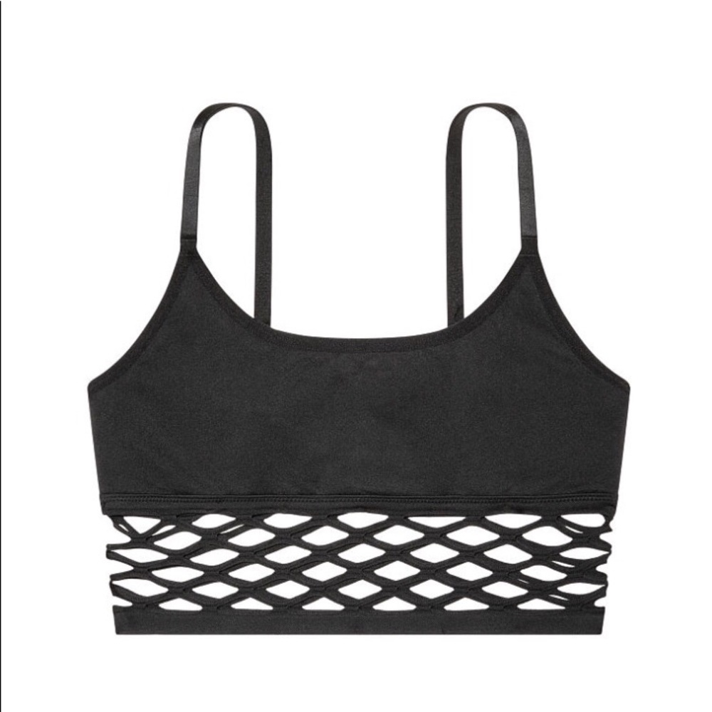 Victoria’s Secret PINK fishnet bralette S/DD New